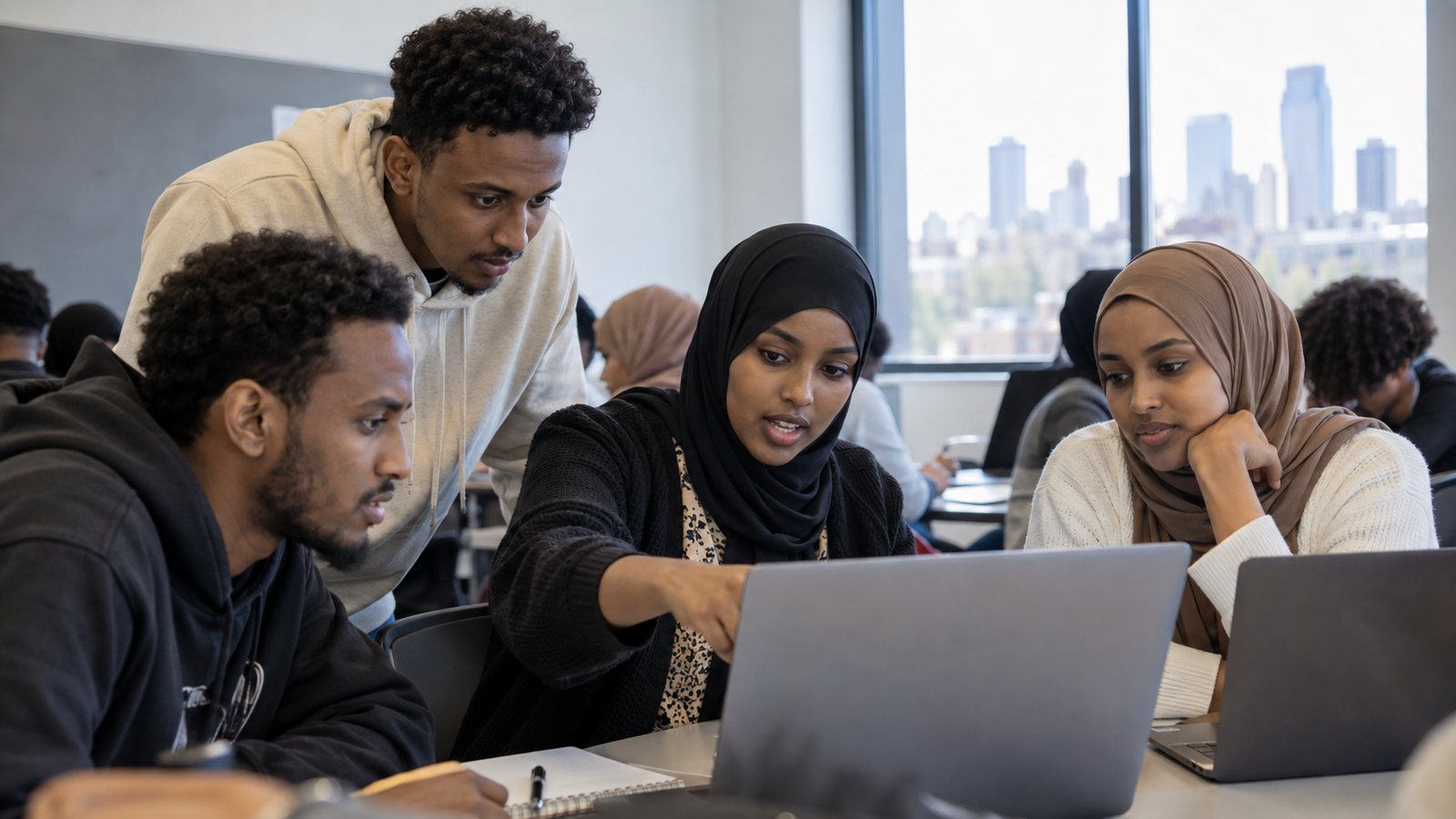 Young Minnesota AI builders learning and creating together